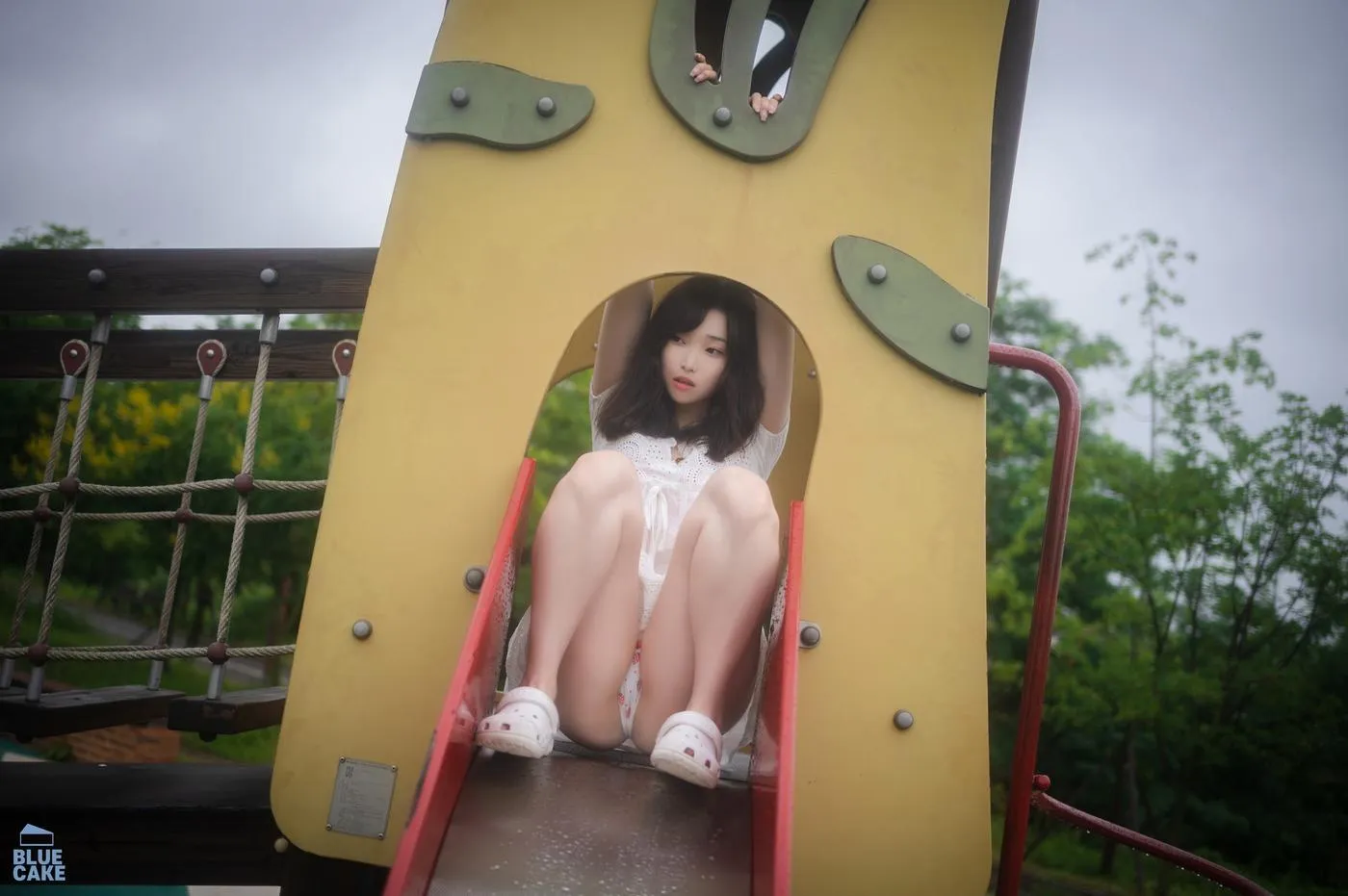 Bambi밤비 – NO.99 [BLUECAKE] Doki Doki Amenokade RED.Ver[23] [43P]插图7